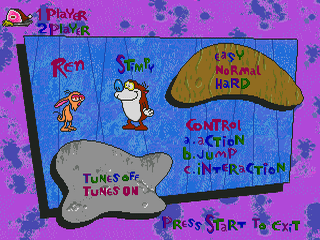 The Ren and Stimpy Show Stimpy's Invention screenshot 2 for Sega Genesis
